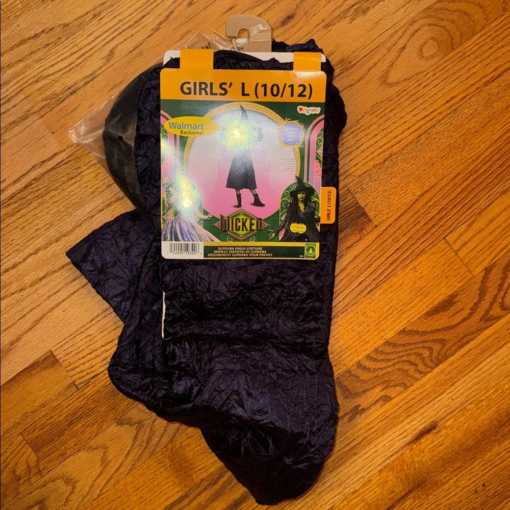 Wicked Elphaba Costume for Children,‎ Girls Large (10/12) - Picture 2 of 3